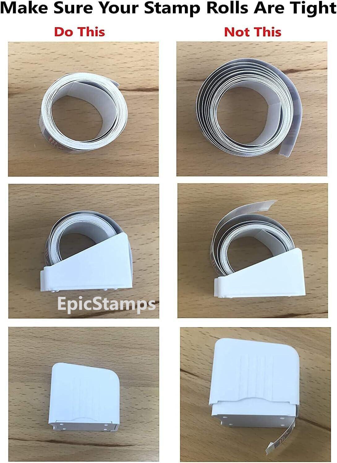 Stamp Roll Dispenser fits coil of 100 stamps – EpicStamps